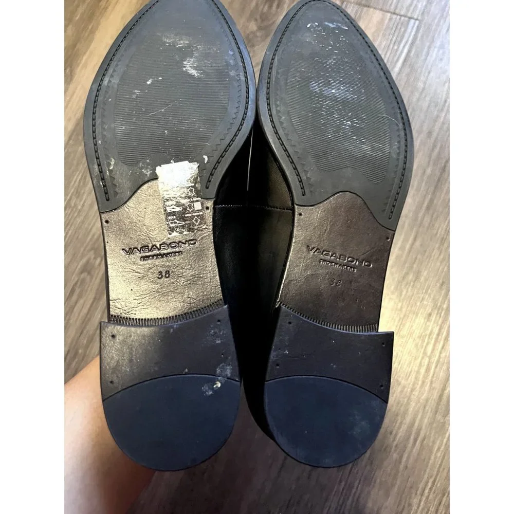 Women’s Vegabond‎ Frances Snake Slip On Loafers size 8 Dark Academia